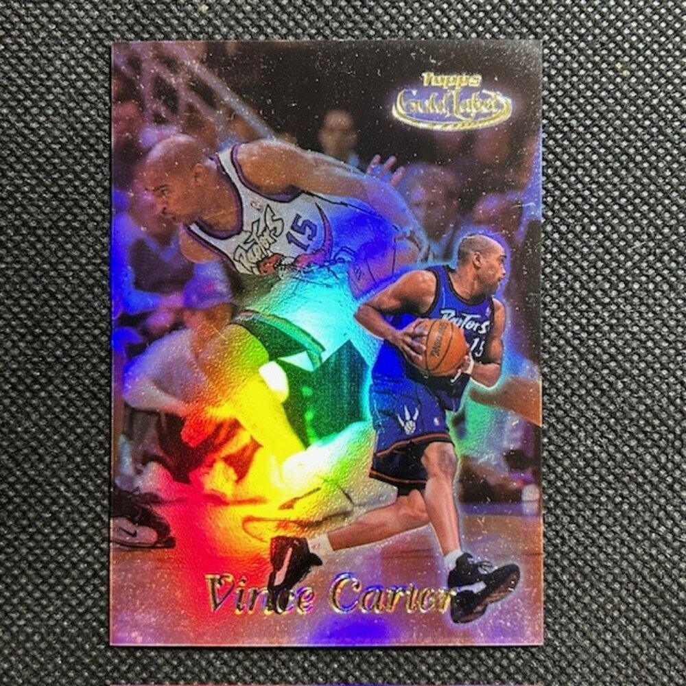 1999-00 Topps Gold Label #33 Vince Carter Toronto Raptors